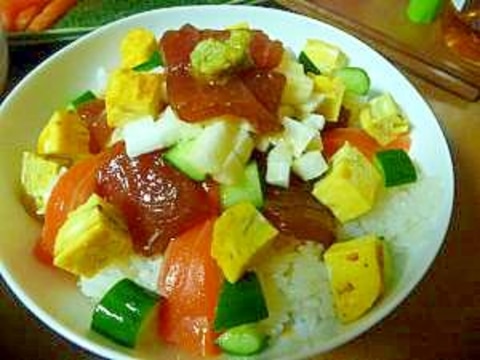 好きなものをどうぞ!お好み海鮮ちらし寿司☆